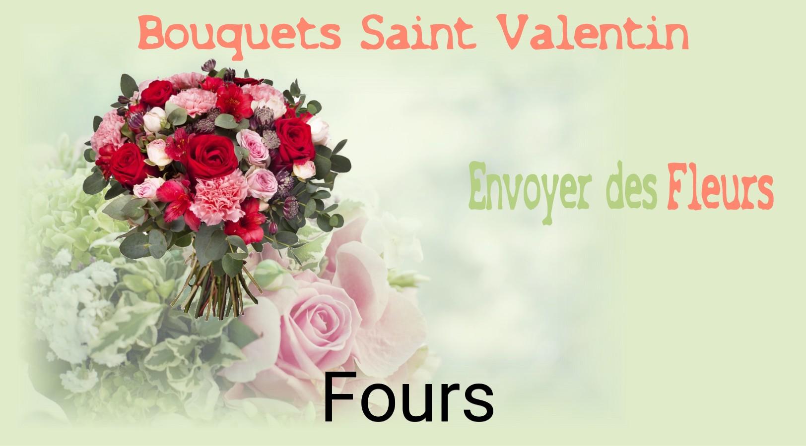Roses de Saint-Valentin livrées à Fours
